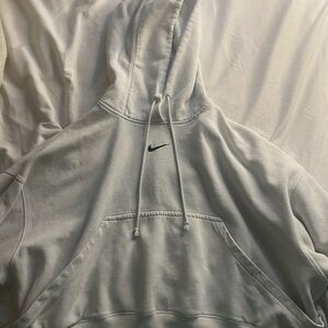 Nike Light Gray Pullover Hoodie